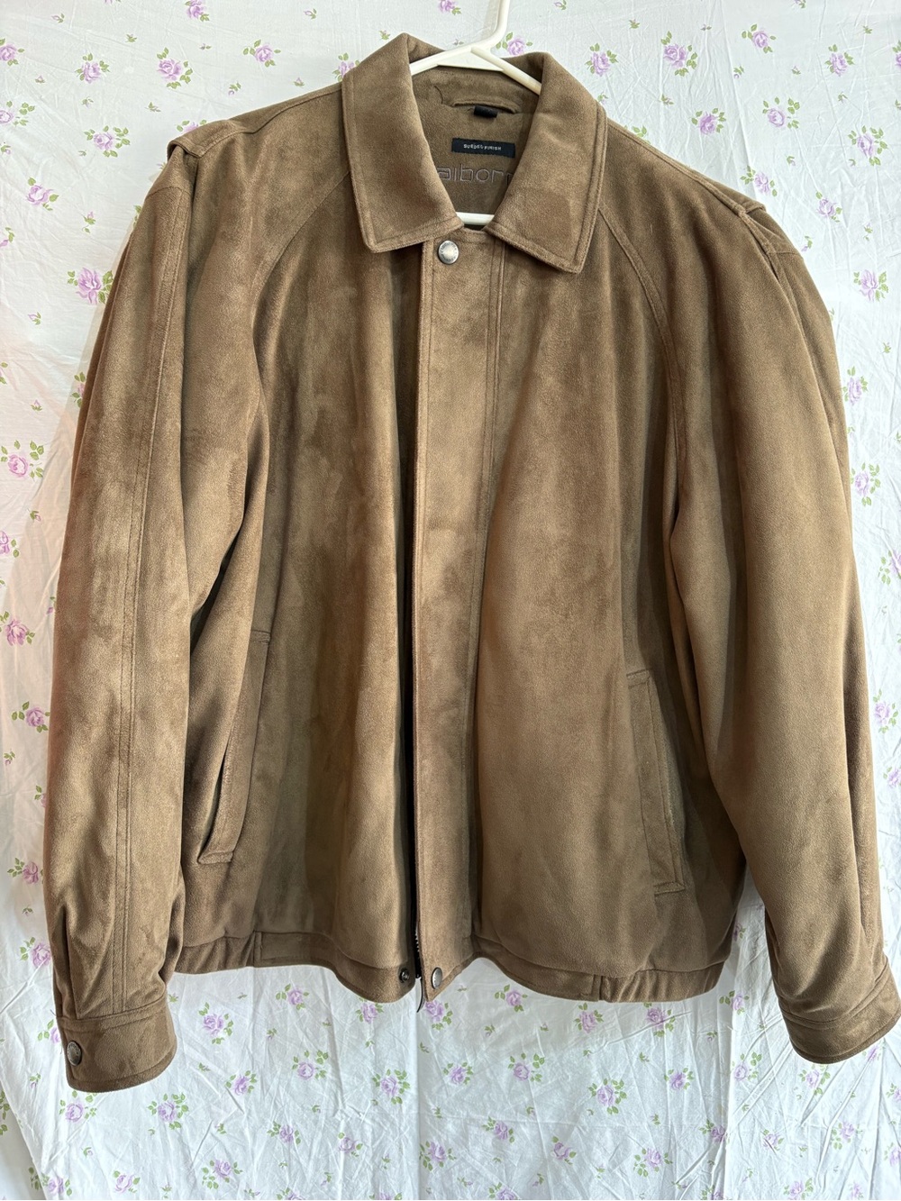 Claiborne Tan Suede Jacket